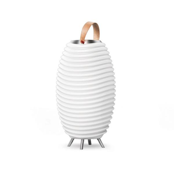 KOODUU Synergy 50S - Vielseitige LED Stehlampe, Bluetooth Lautsprecher & Getränkekühler - Dekoleuchten der exklusiven Art